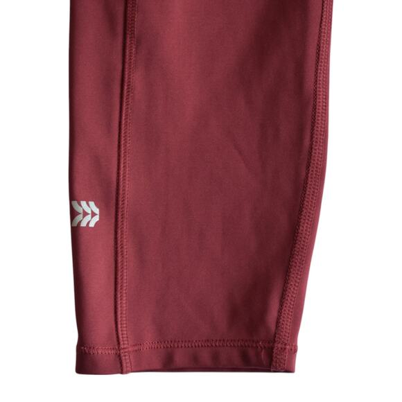 All In Motion Bundle of Burgundy Leggings and Blue Sports Bra Small - Picture 5 of 9